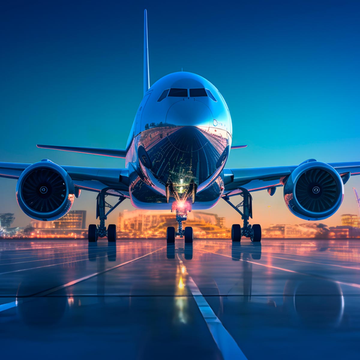 ACMI operator aircraft on the ramp